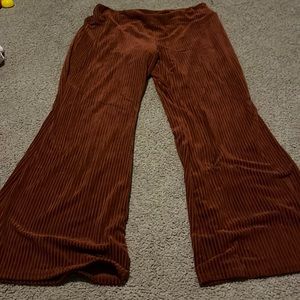 Stretch flare pants